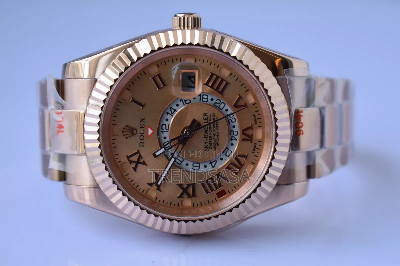 Rolex Skydweller Full Rose Gold Oyster Bracelet