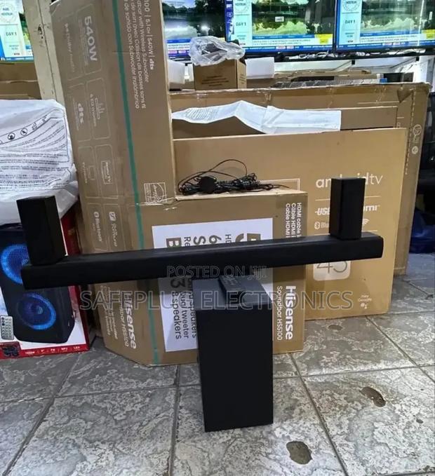 Hs5100 Hisense Wireless Soundbar System, Bass Experience - main view