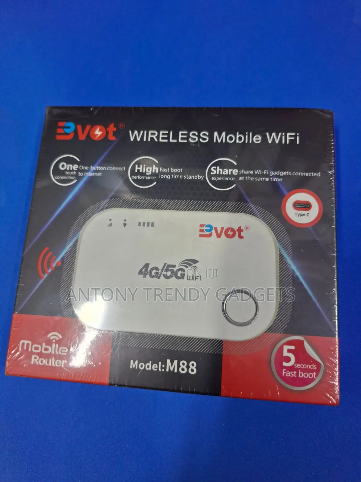 Bvot M88 Wireless Wifi Router | Fast Boot & Long Standby
