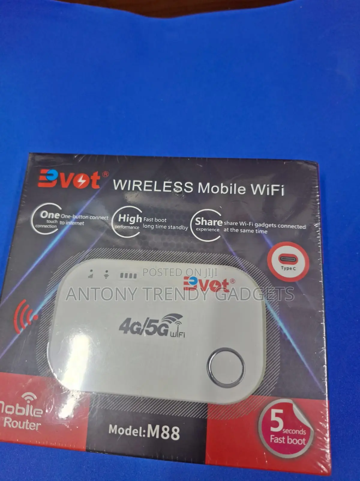 Bvot M88 Wireless Wifi Router | Fast Boot & Long Standby
