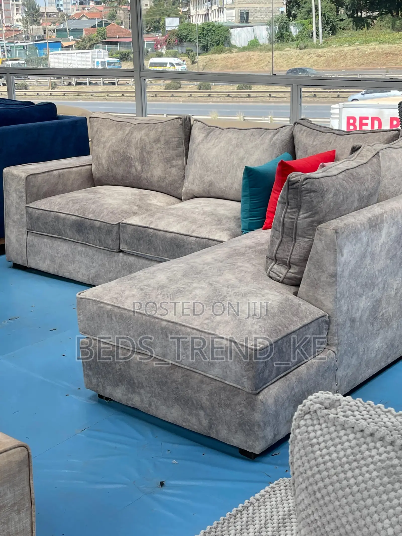Gifted 6 Seater L Seat Sofa