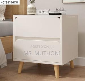 2 Drawer Side End Bedside Table Tray - main view