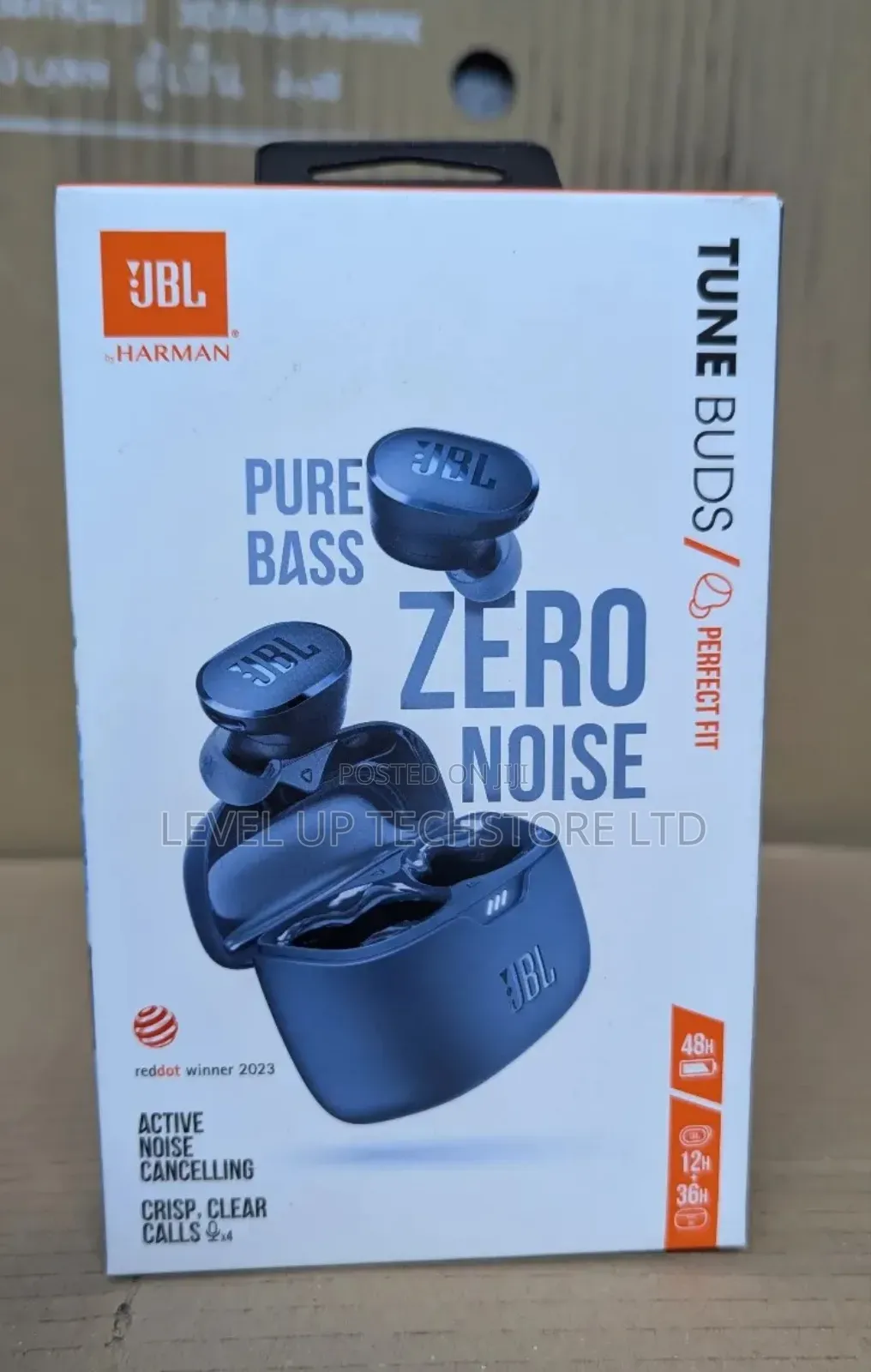 Jbl Tune Buds With Noise Cancelling-blue -jbltbudsblu