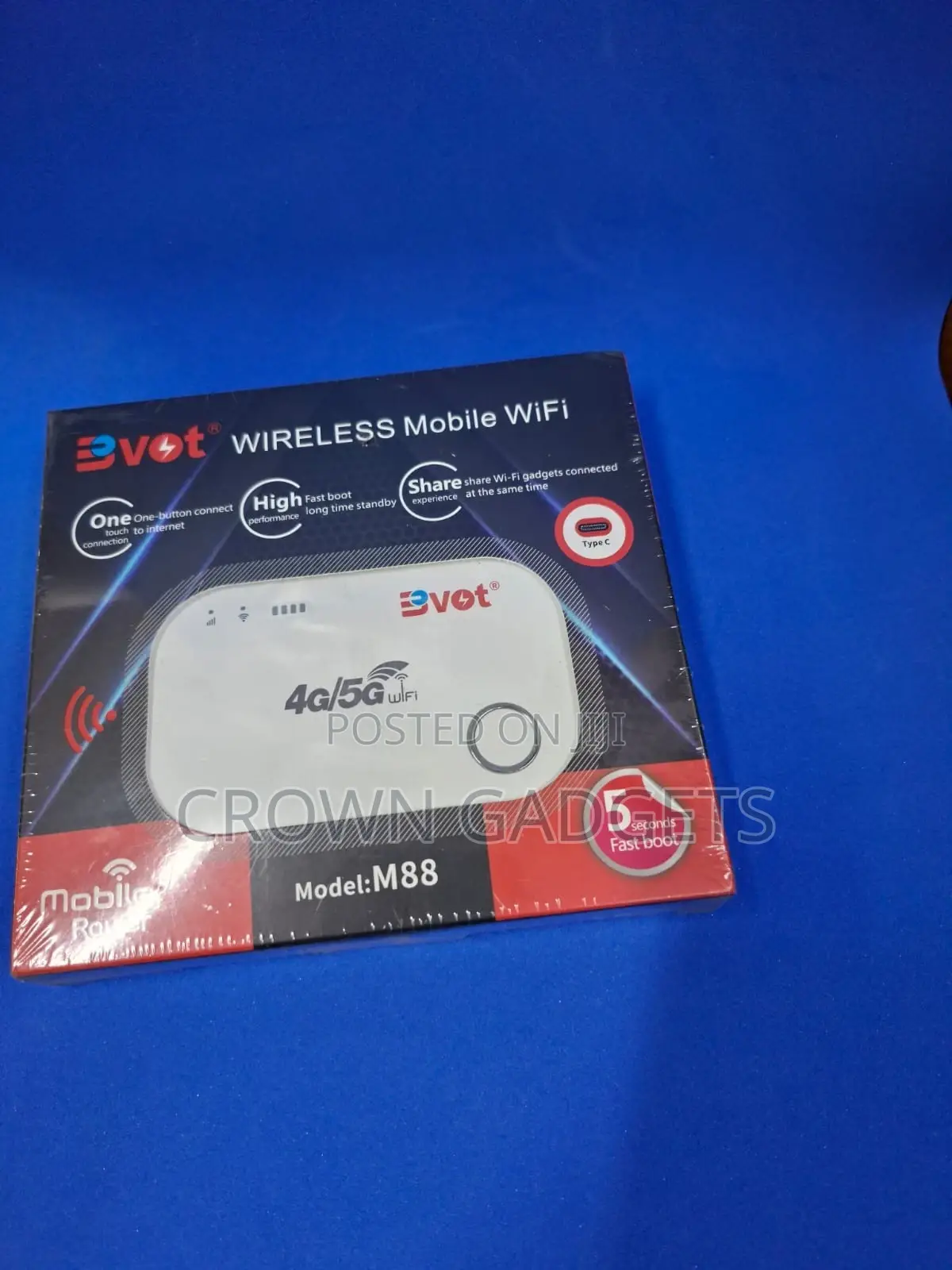 Bvot M88 4g/5g Pocket Wifi Router Type-C