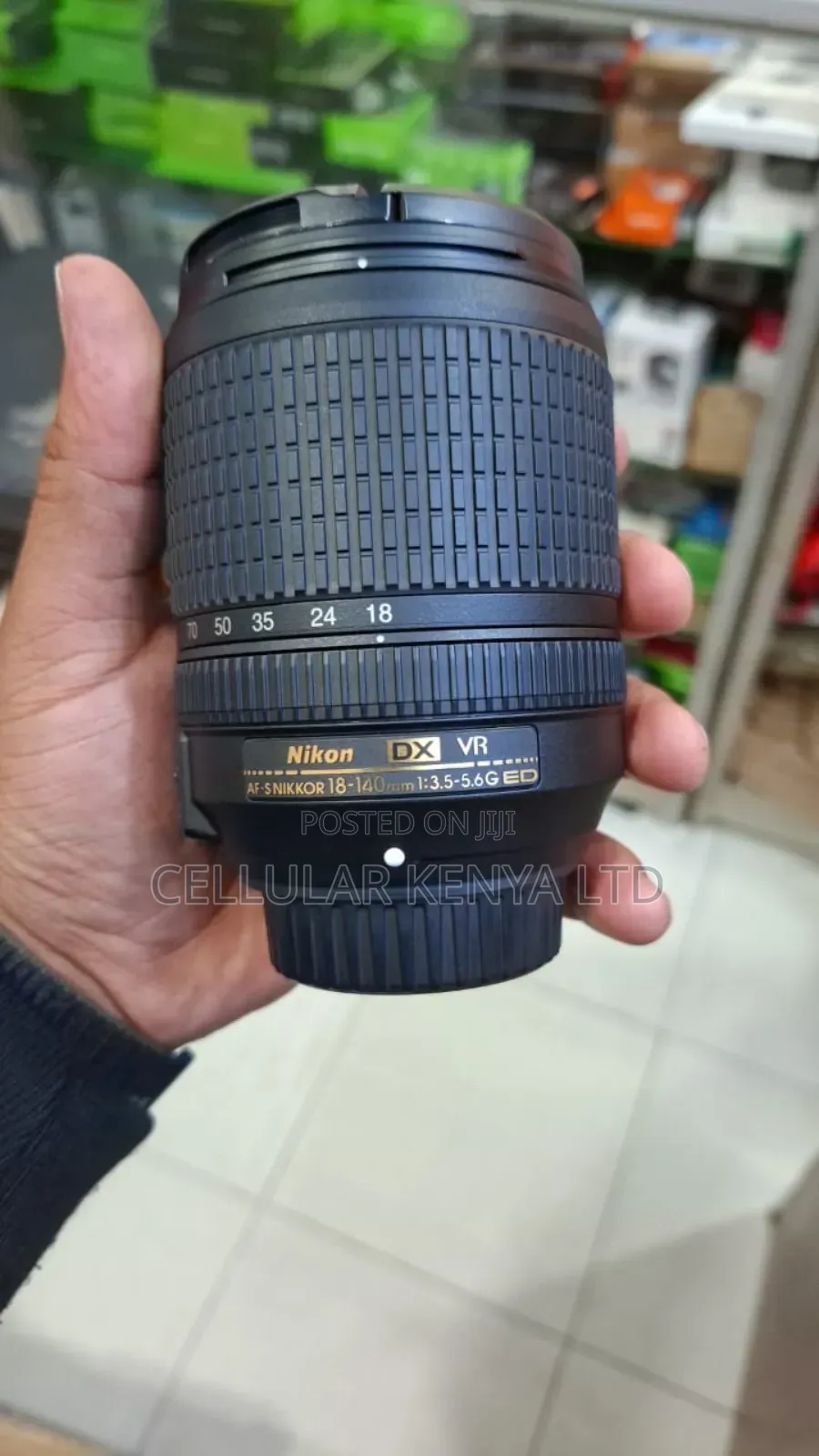 Nikon Af-S Dx Nikkor 18-140mm F/3.5-5.6g Ed Vr Lens