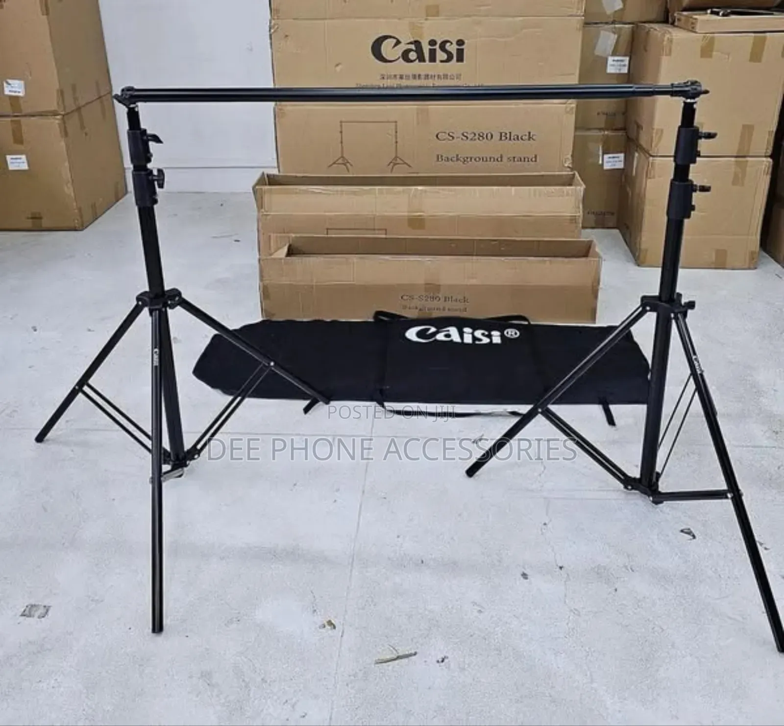 Caisi Background Black 280t Stand