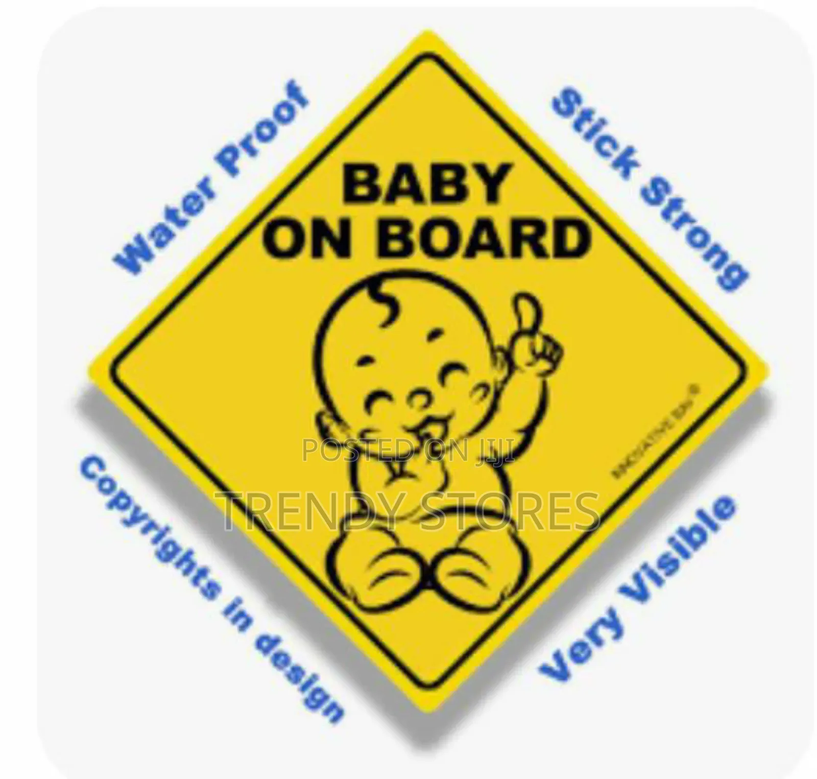Baby On Board Stickers