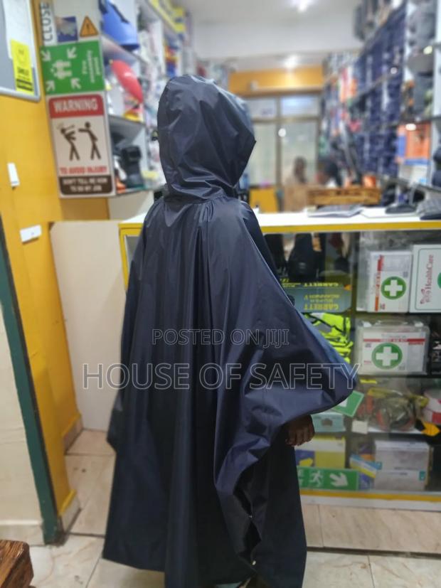 Navy Blue Rain Ponchos - thumbnail 3