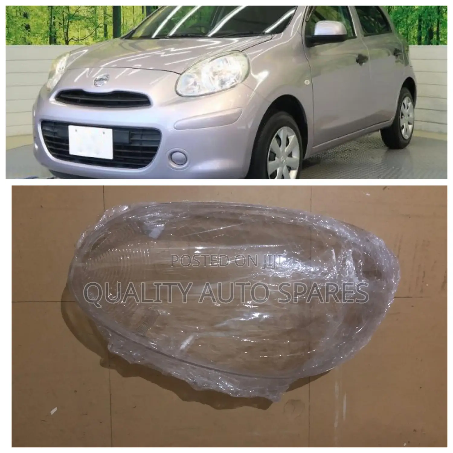 Nissan March Headlight Lens