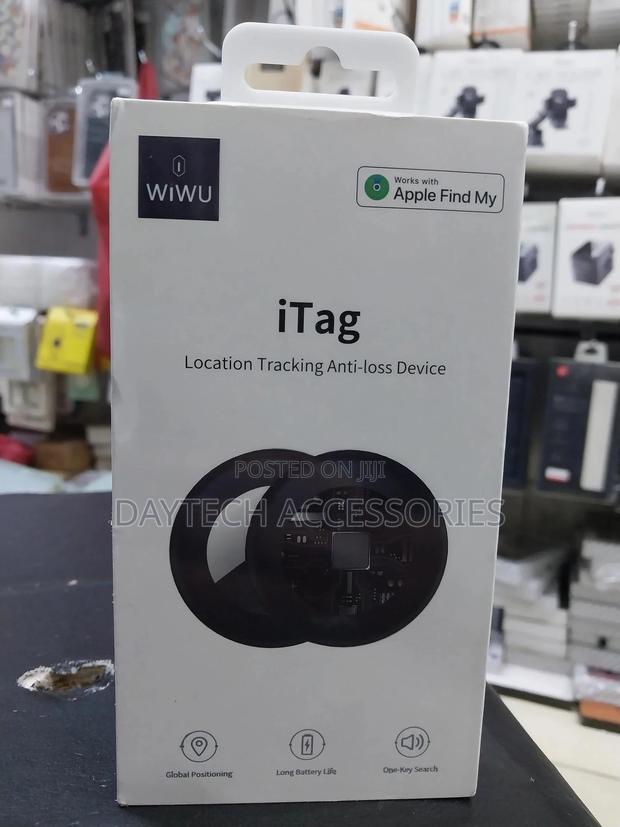 Wiwu Itag Location Tracking Anti-Loss Device, Black - thumbnail 3