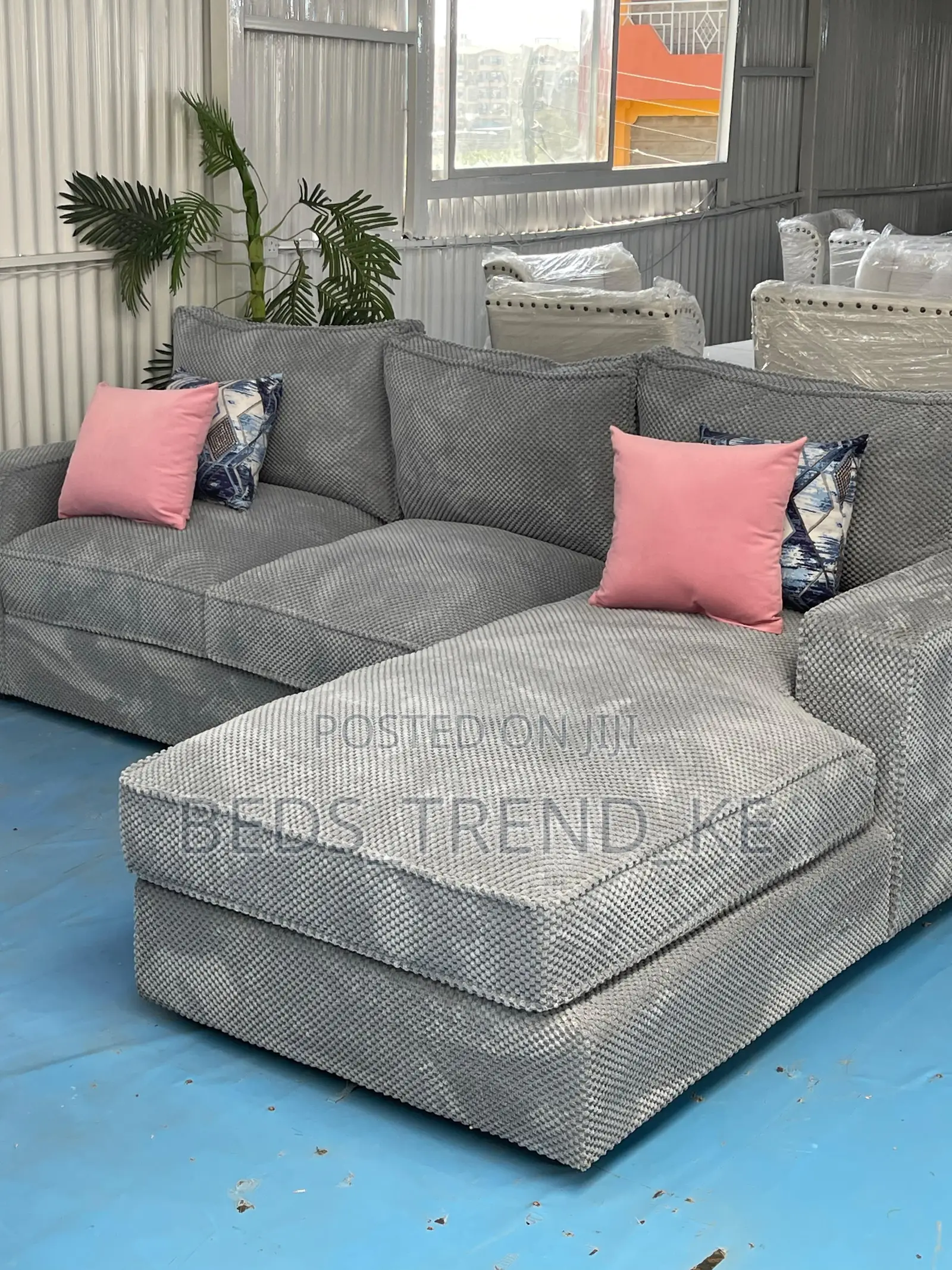 Supreme 6 Seater Modern L Seat