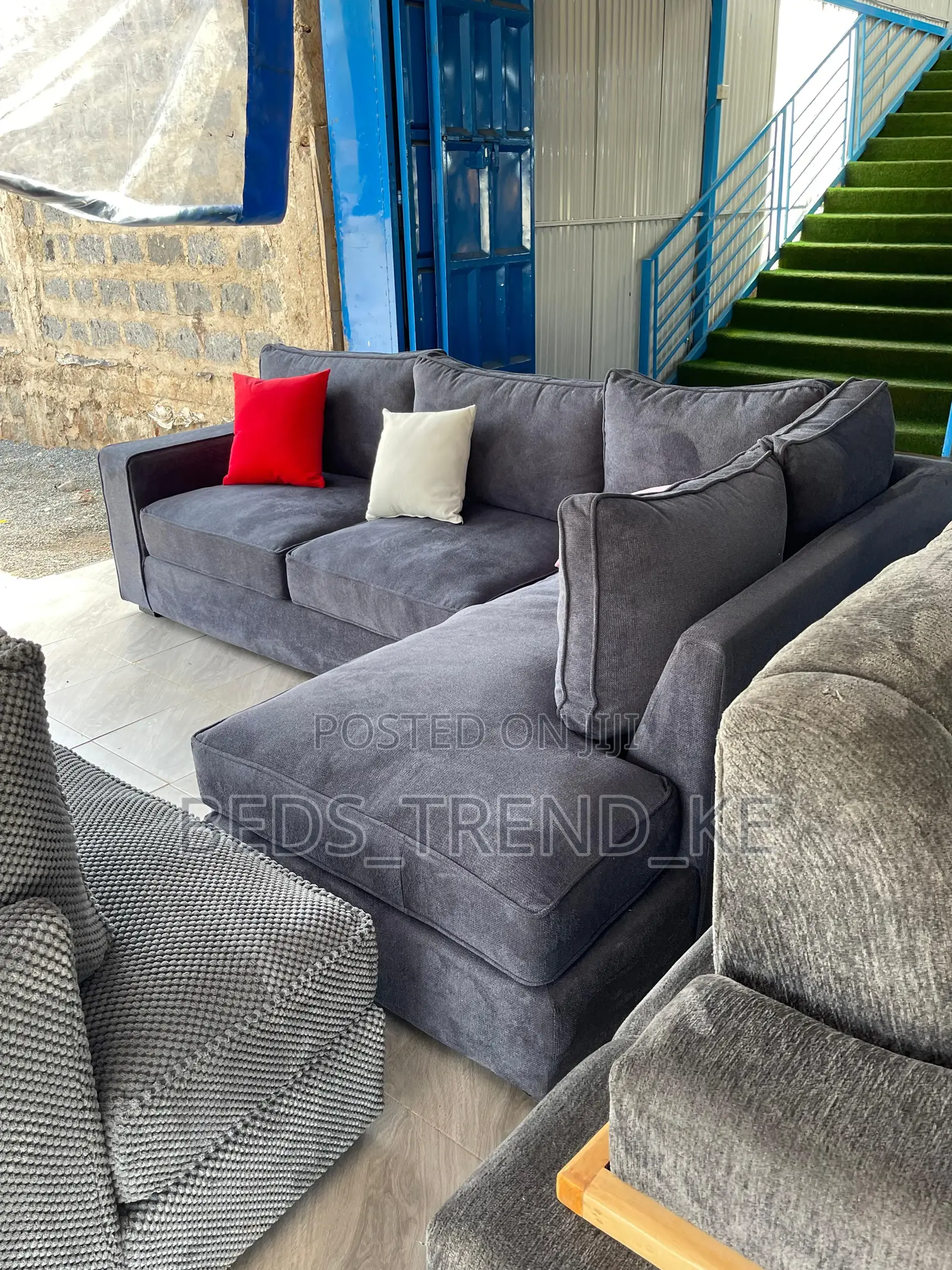 Optimum 6 Seater Modern L Seat
