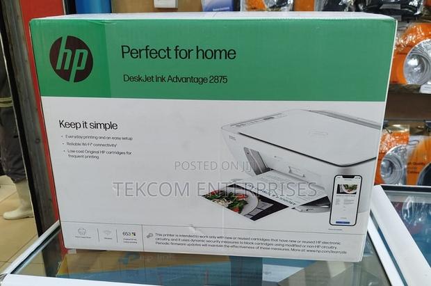 Hp Deskjet 2875 Wireless Printer // Hp 2875 Printer - main view