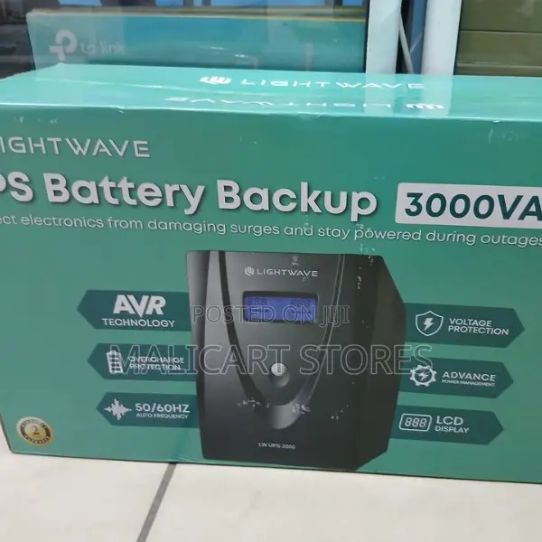 Lightwave Ups Backup Battery 3000va