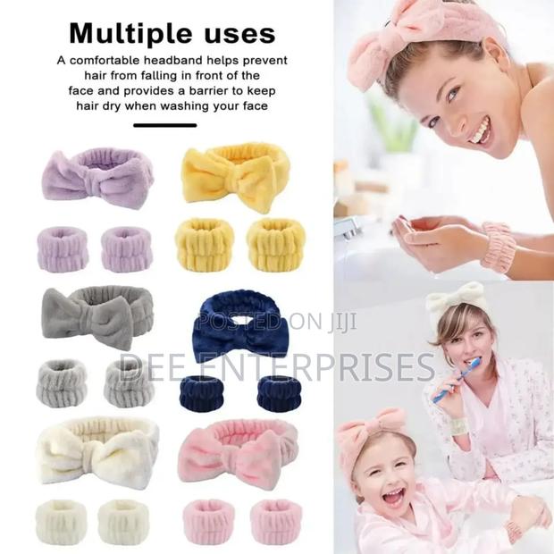 3 Piece Plush Wristband Hair Tie - main view