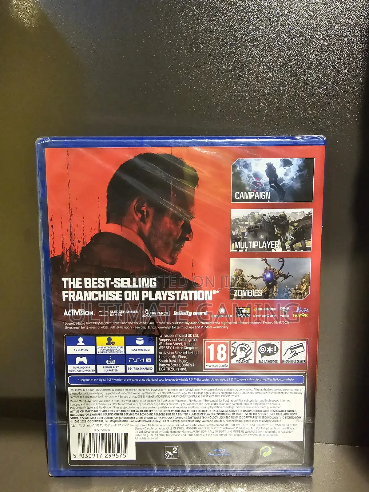 Ps4 Call Of Duty Modern Warfare 3