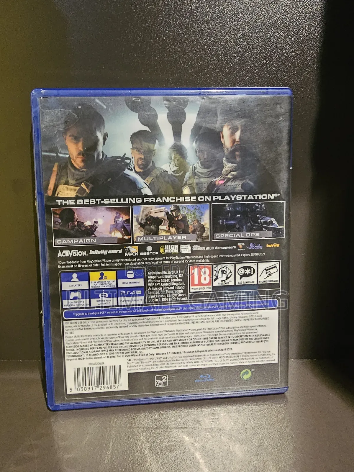 Ps4 Call Of Duty Modern Warfare 2
