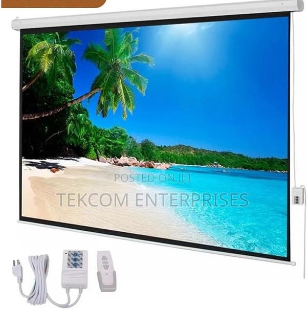 Electric 300 X 300cm Projector Screen - thumbnail 2
