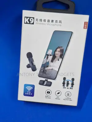 Portable K9 Wireless Microphone – Clear Audio For Content Creators