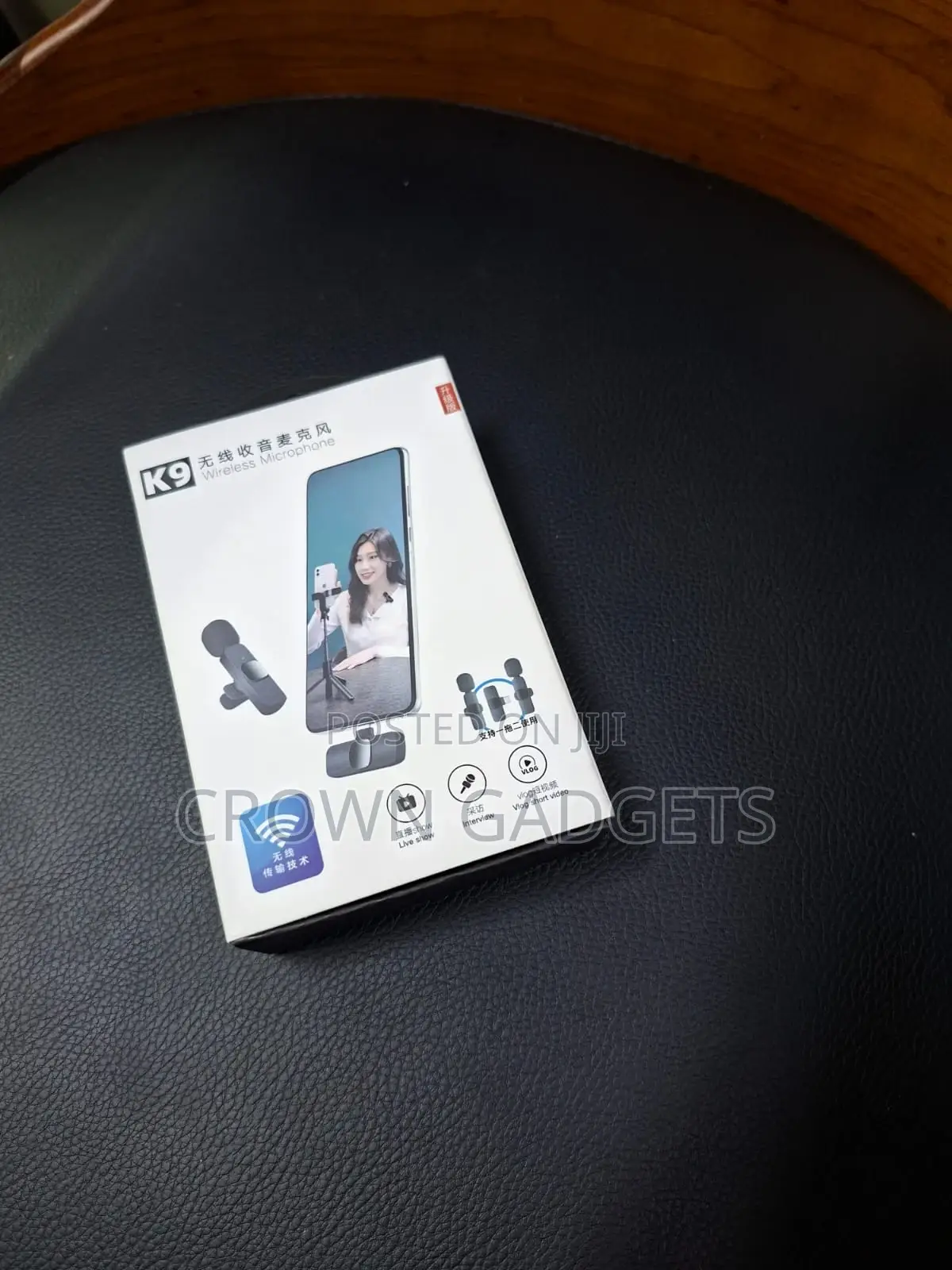 Upgraded Wireless Mic With Dual Connection Support