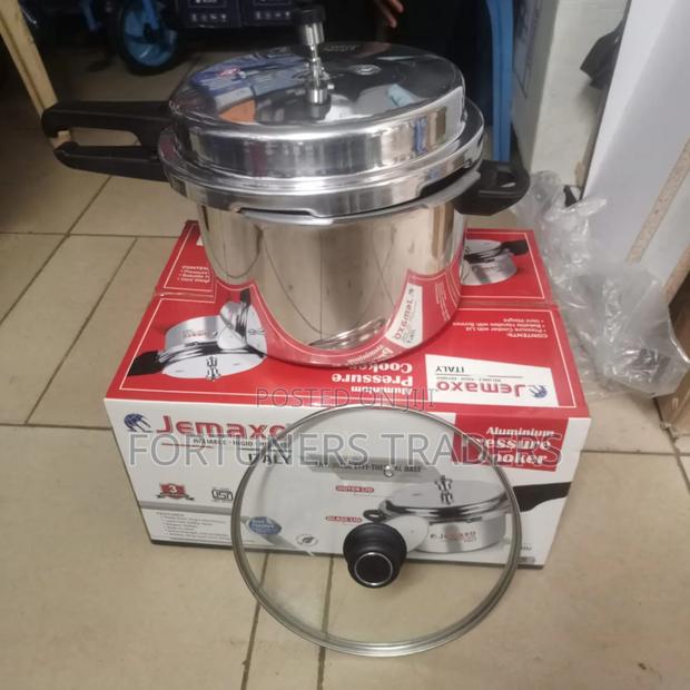 Jemaxo Aluminium Pressure Cooker 10ltrs