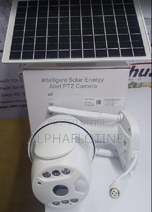 Solar Camera Powered PTZ 360° CCTV Wifi Enabled