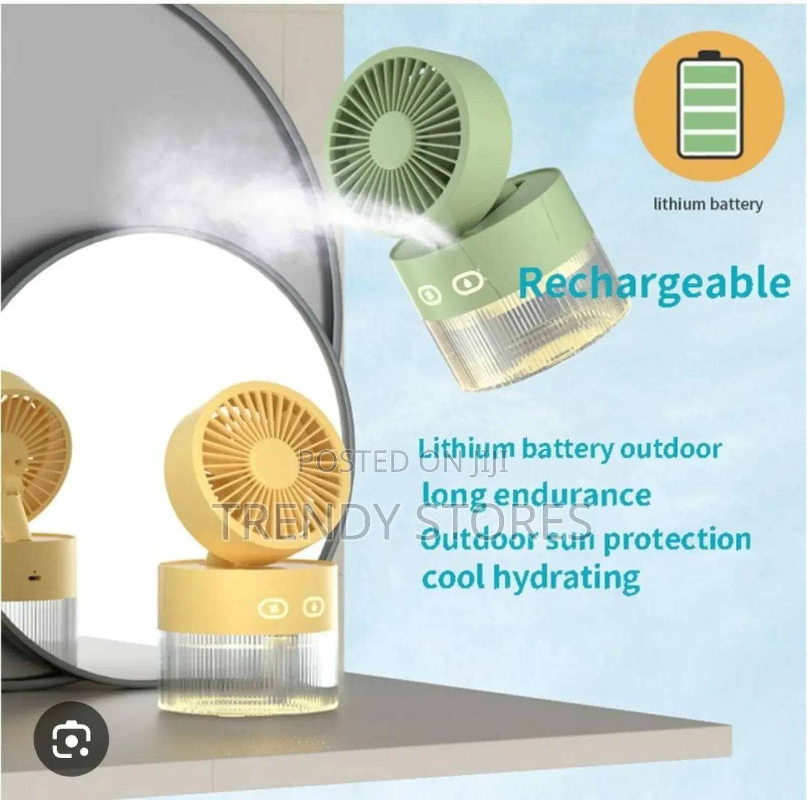 Air Humidifier With Fan