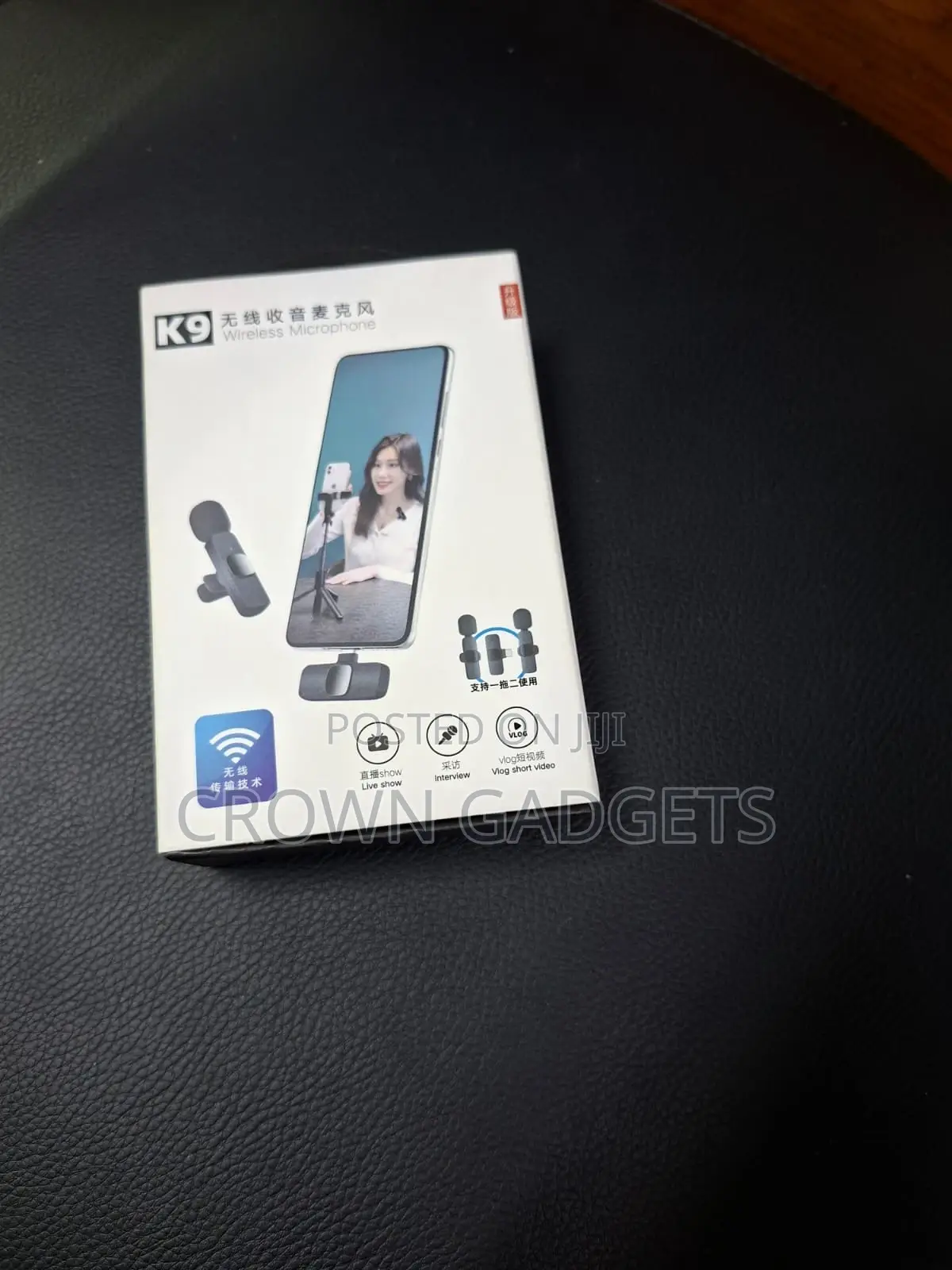 Portable Wireless Microphone for Vlogging Streaming