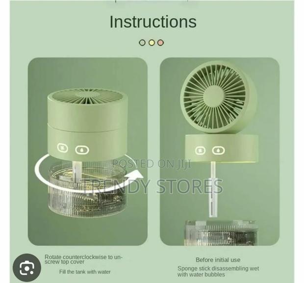 Air Humidifier With Fan - main view