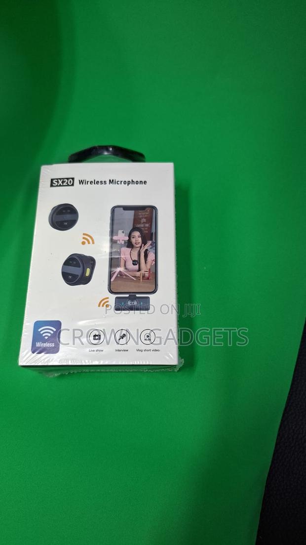 Sx20 Wireless Microphone | Clear Audio for Shows Interviews - main view