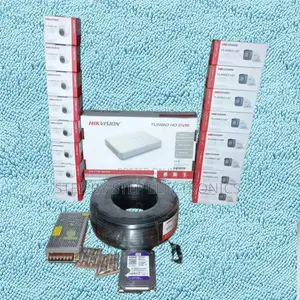 Hikvision 16 Cameras 1080p Full Hd 2mp CCTV Kit With 200m Cable