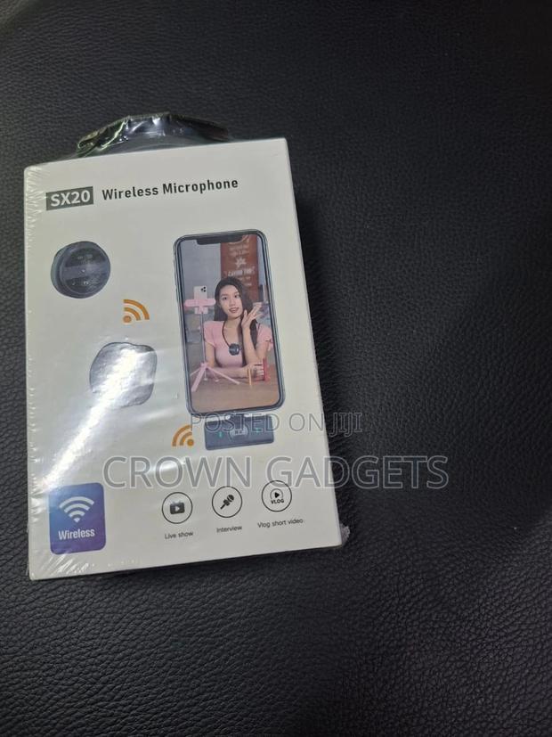 Sx20 Professional Wireless Mic | Ideal for Vlogs, Music Speech