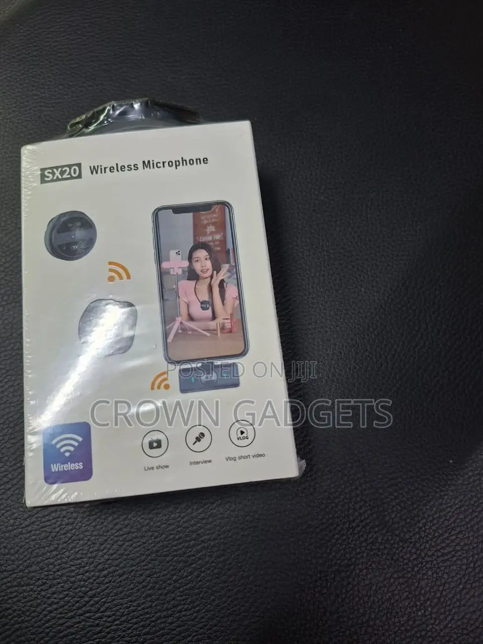 Sx20 Professional Wireless Mic | Ideal for Vlogs, Music Speech
