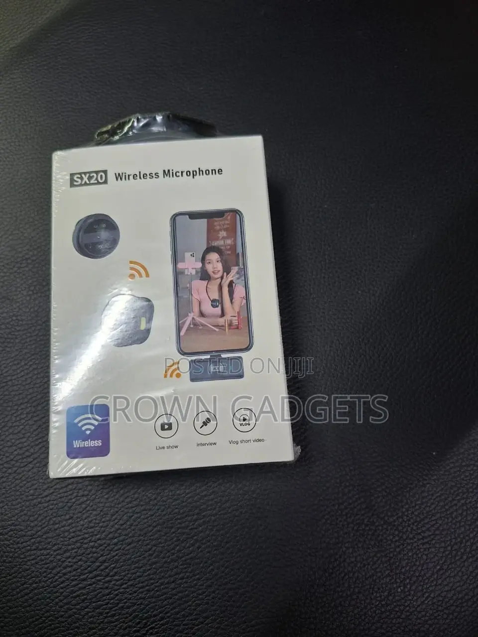 Sx20 Portable Wireless Microphone | Crisp Sound for Live Shows