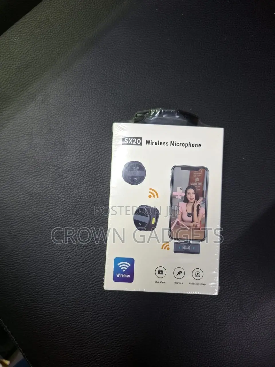 Sx20 Wireless Mic | Perfect for Interviews, Streaming Vlogging