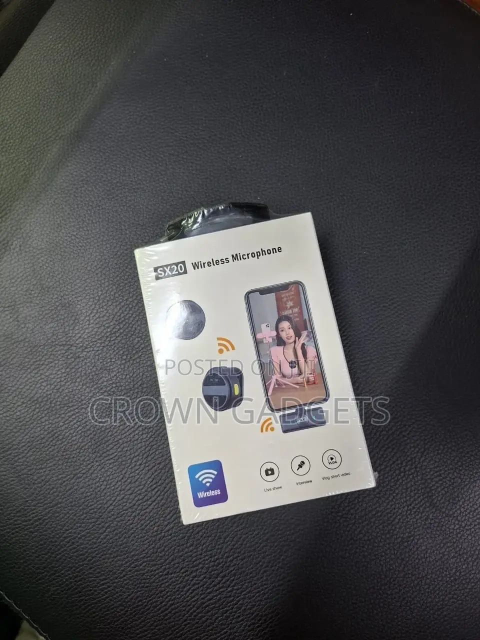 Sx20 Wireless Mic | Perfect for Interviews, Streaming Vlogging