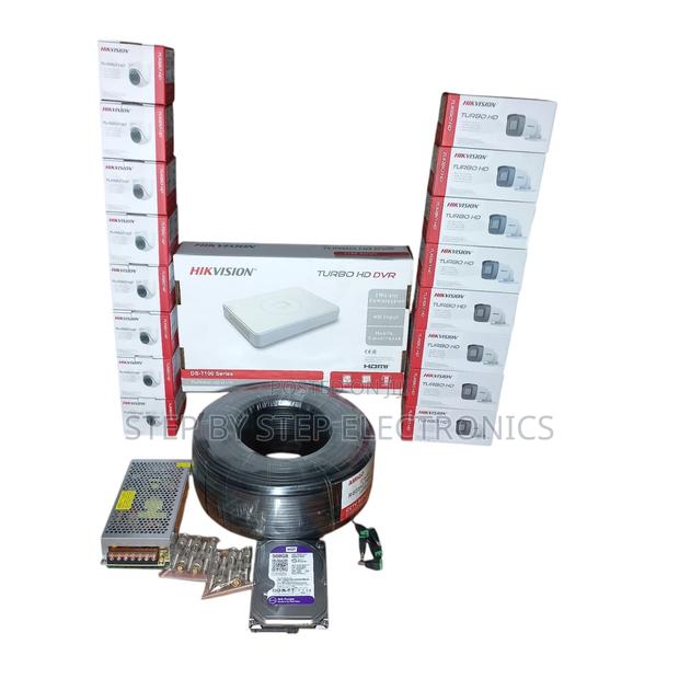 Hikvision 2mp 16 Cameras CCTV Surveillance Package + 200m Rg59 Cable - main view