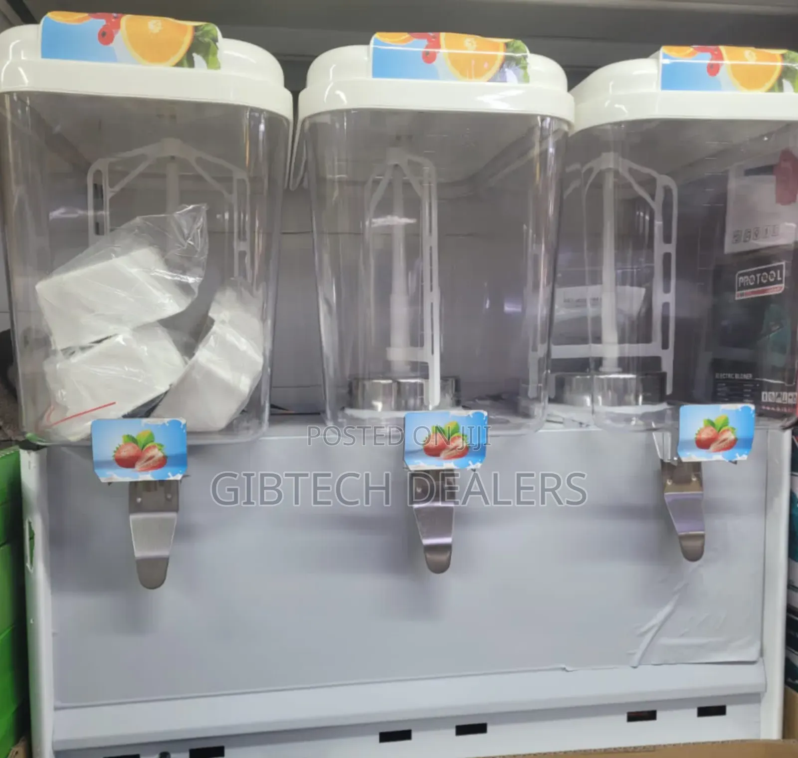 3 Column Juice Dispenser 18l by 3