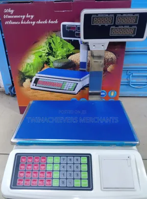 50kgs Digital Price Computing Scale/50kgs Receipt Print Weighing Scale