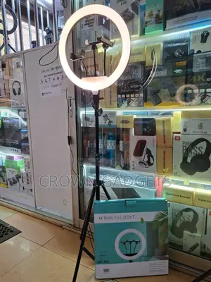 14-Inch RGB Led Ring Light With Stand Phone Holder – Qx-360