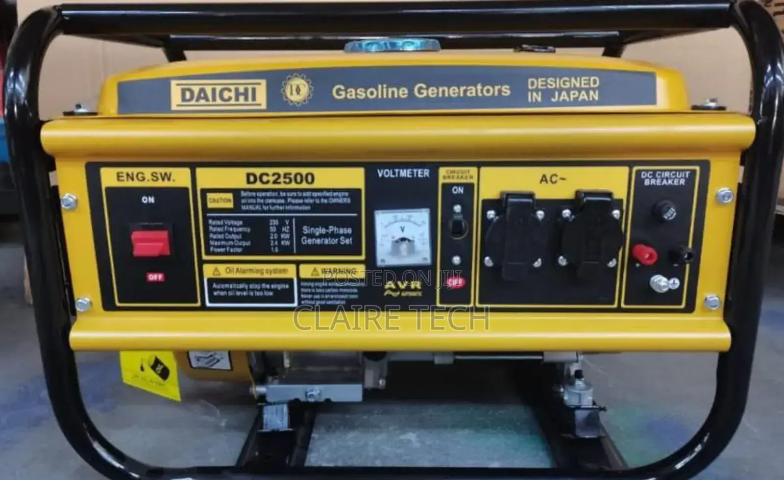 Gasoline Generator Daichi Dc2500