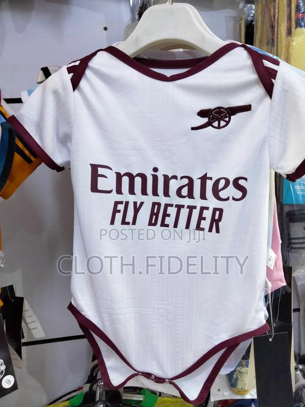 Arsenal Third Kit Kids Rompers 25/26. - main view