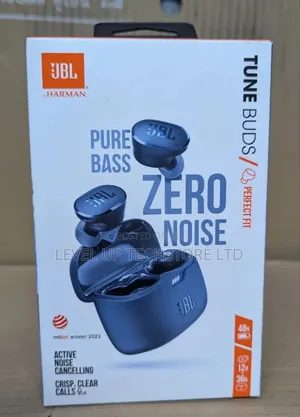 Jbl Tune Buds - True Wireless Noise Cancelling Earbuds (Black)