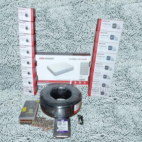 16 Hikvision 1080p Full Hd 2mp CCTV Cameras Kit for Business Security