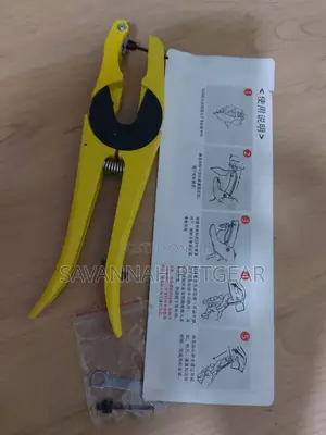 Heavy Duty Animal Ear Tag Applicators With Replaceable Pin Clip