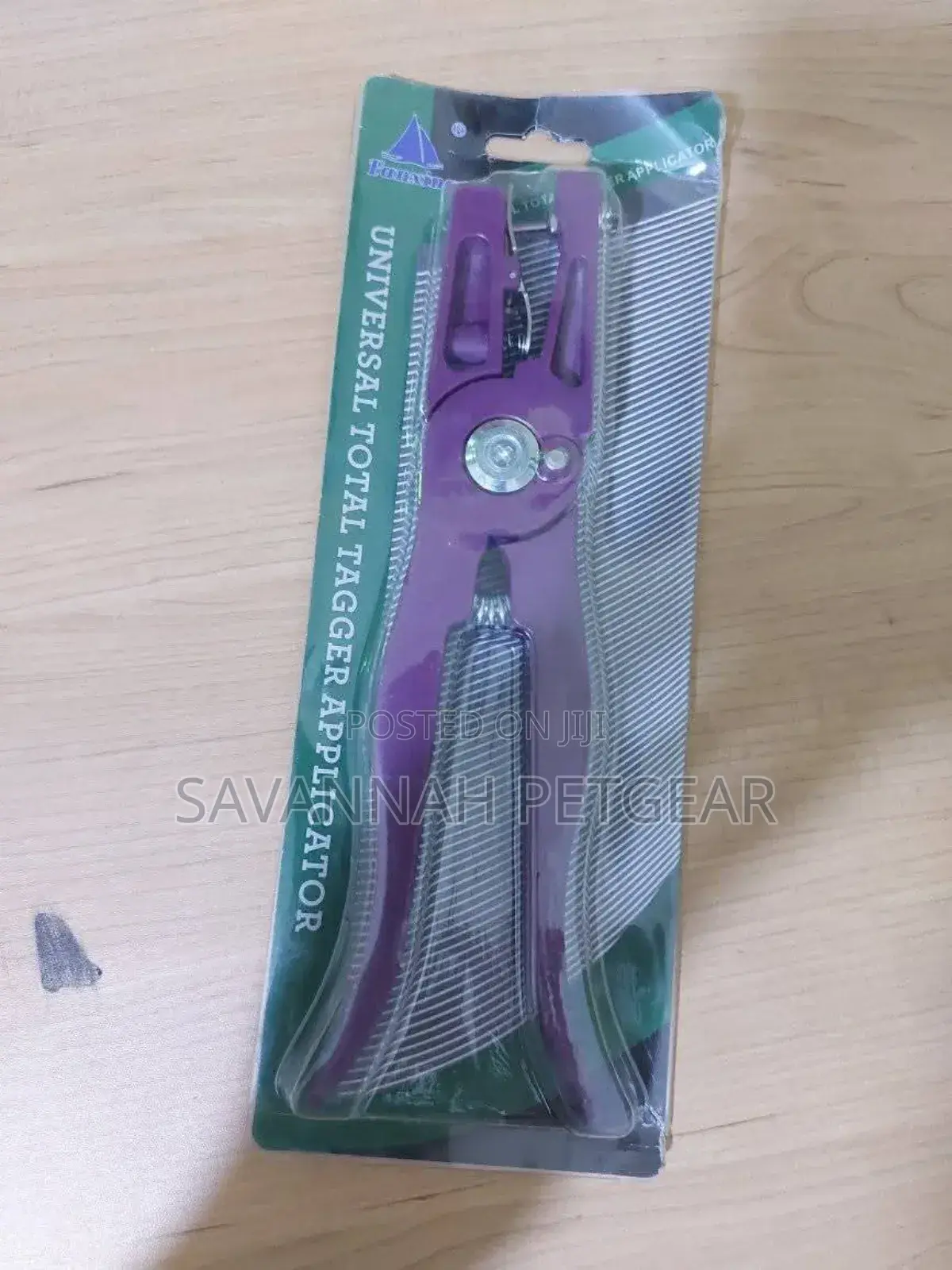 Heavy Duty Animal Ear Tag Applicators With Replaceable Pin Clip