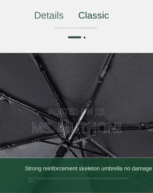 8 Ribs Travel Rain Sun Umbrellas Windproof - thumbnail 7