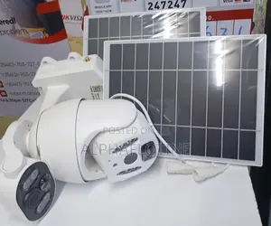 Solar Dual Lens 4g Sim Card Camera PTZ 6mp