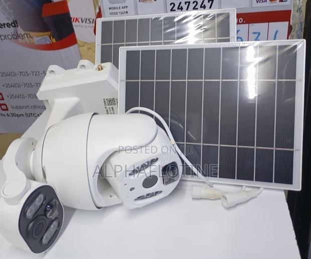 Solar Dual Lens 4g Sim Card Camera PTZ 6mp - main view