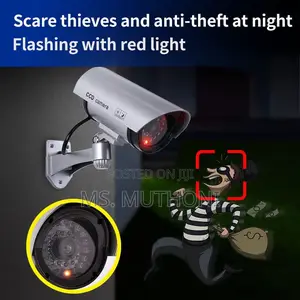 Dummy Wireless Camera Plastic Fake CCTV Camera
